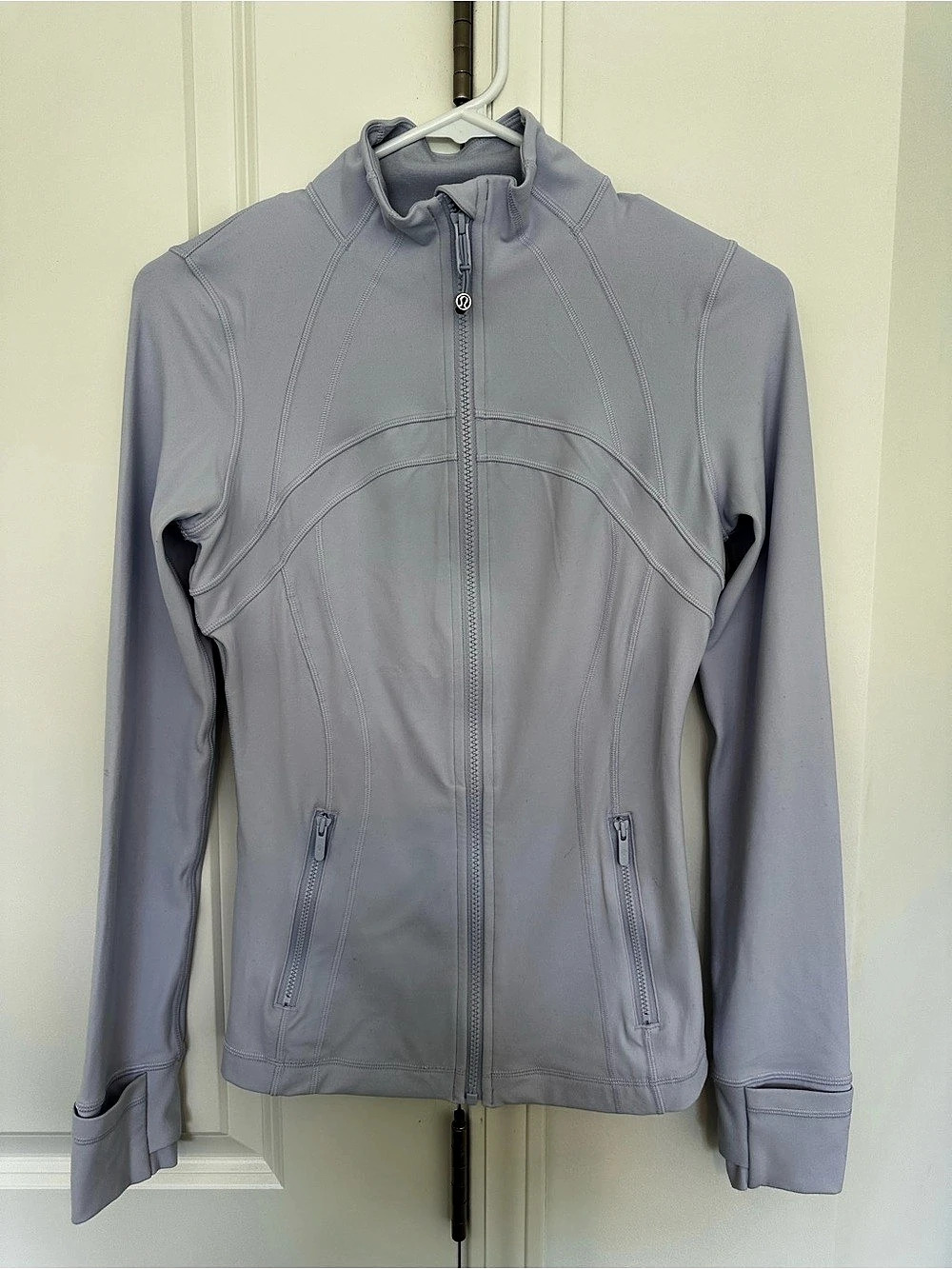 lululemon Define Jacket *Nulu Women'Small Full-Zip Pale Purple/Blue - size 6 (sm